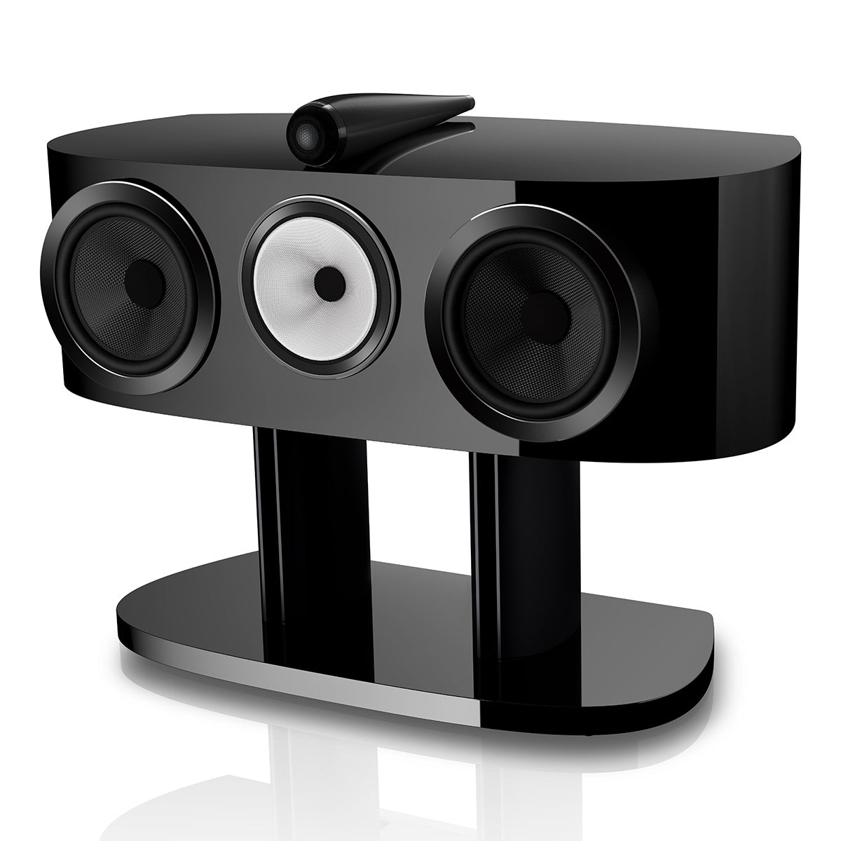 Bowers & Wilkins HTM81 D5 Diamond Series 3-Way Center Channel Speaker (Stealth Black)
