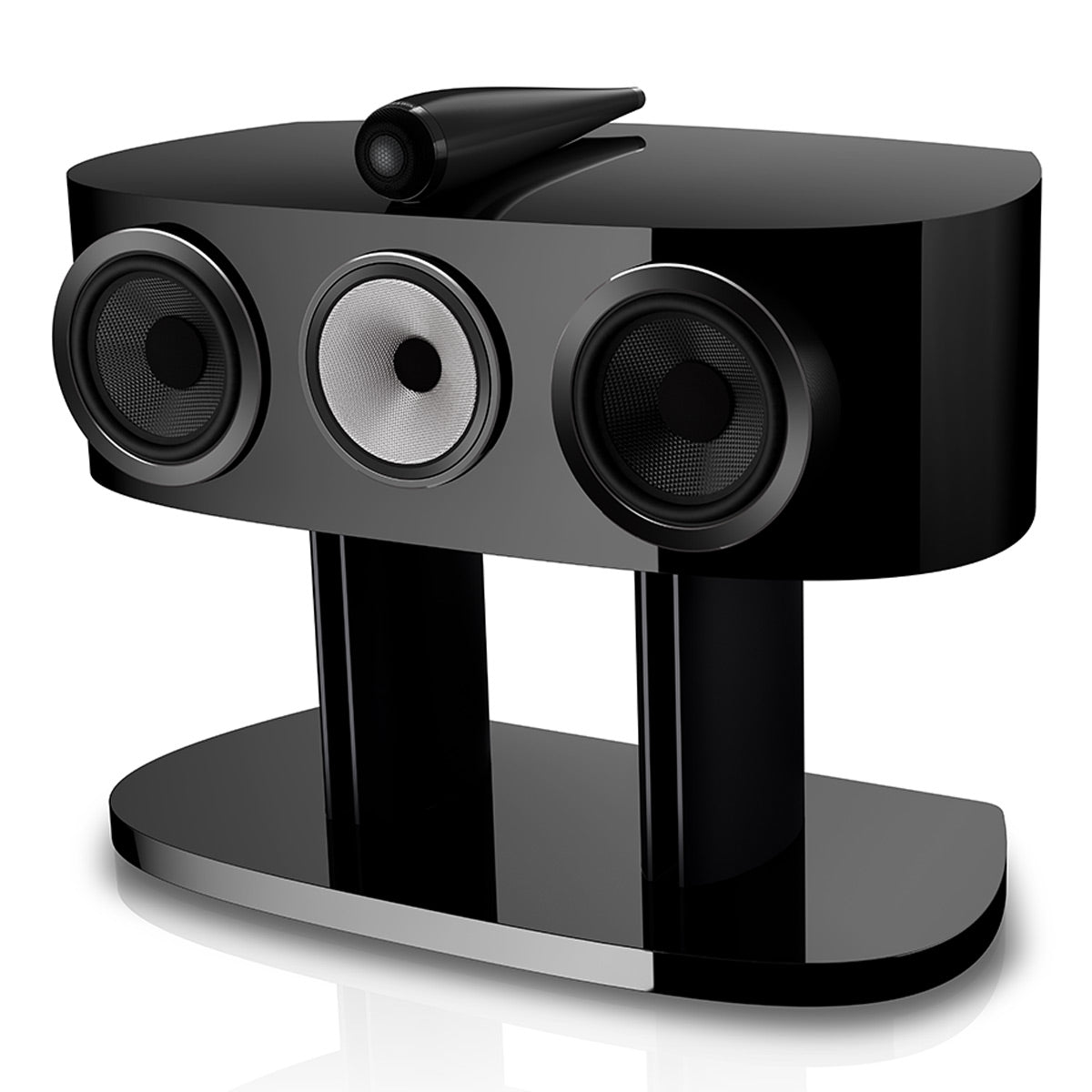 Bowers & Wilkins HTM82 D5 Diamond Series 3-Way Center Channel Speaker (Stealth Black)