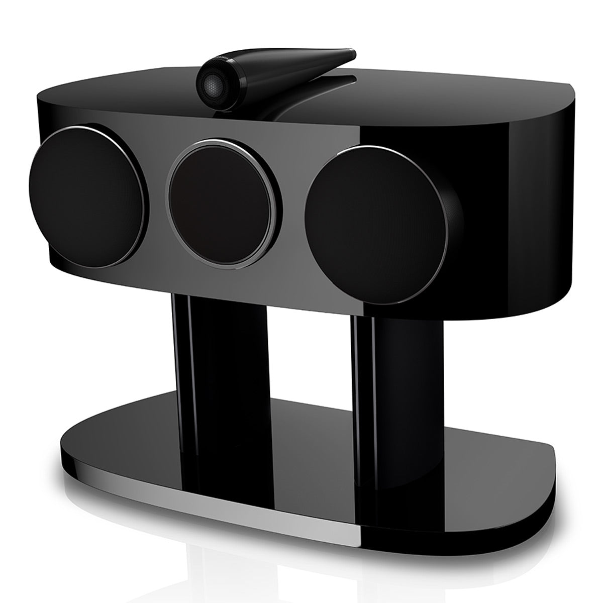 Bowers & Wilkins HTM82 D5 Diamond Series 3-Way Center Channel Speaker (Stealth Black)