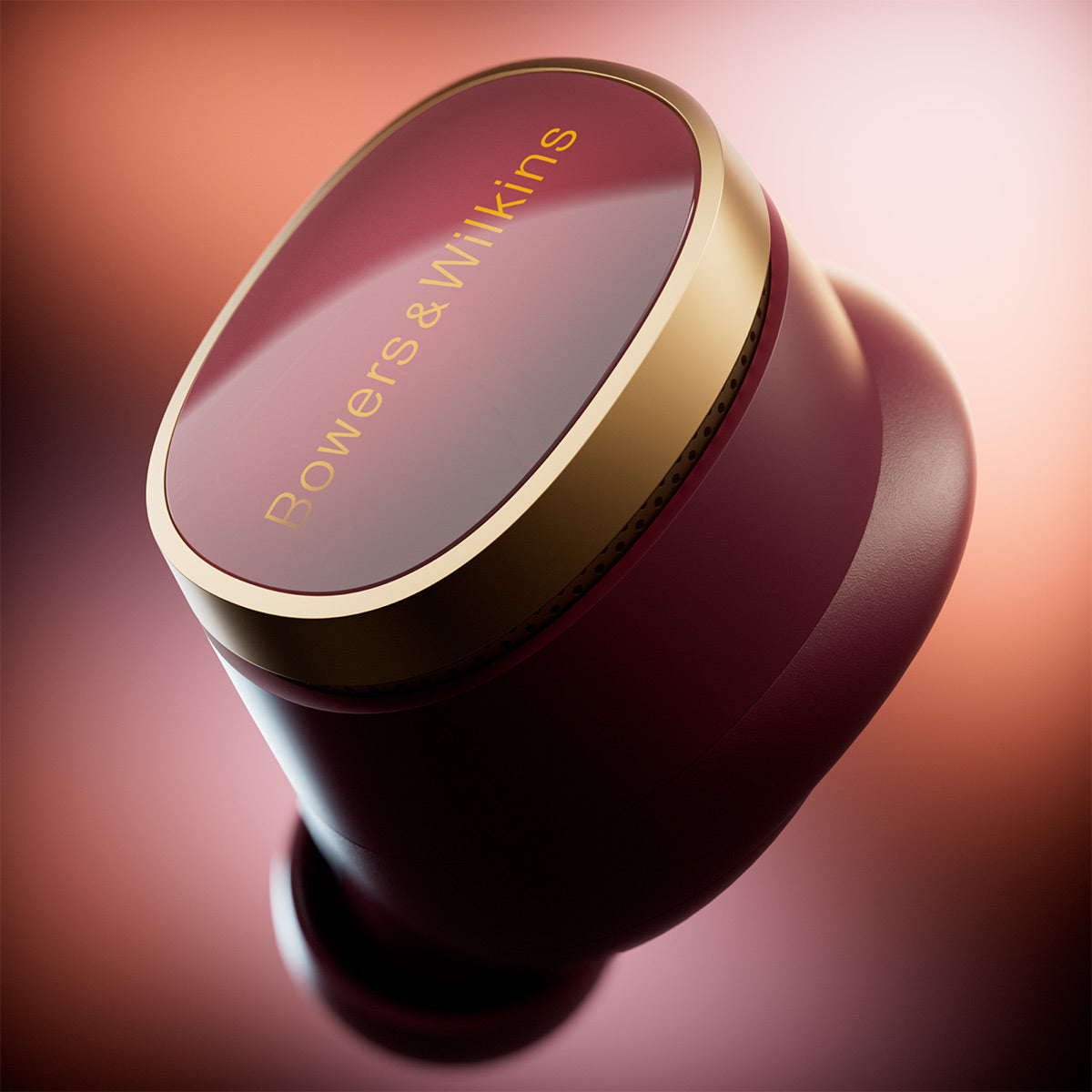 Bowers & Wilkins Pi8 In-Ear Bluetooth True Wireless Earbuds (Dark Burgundy)