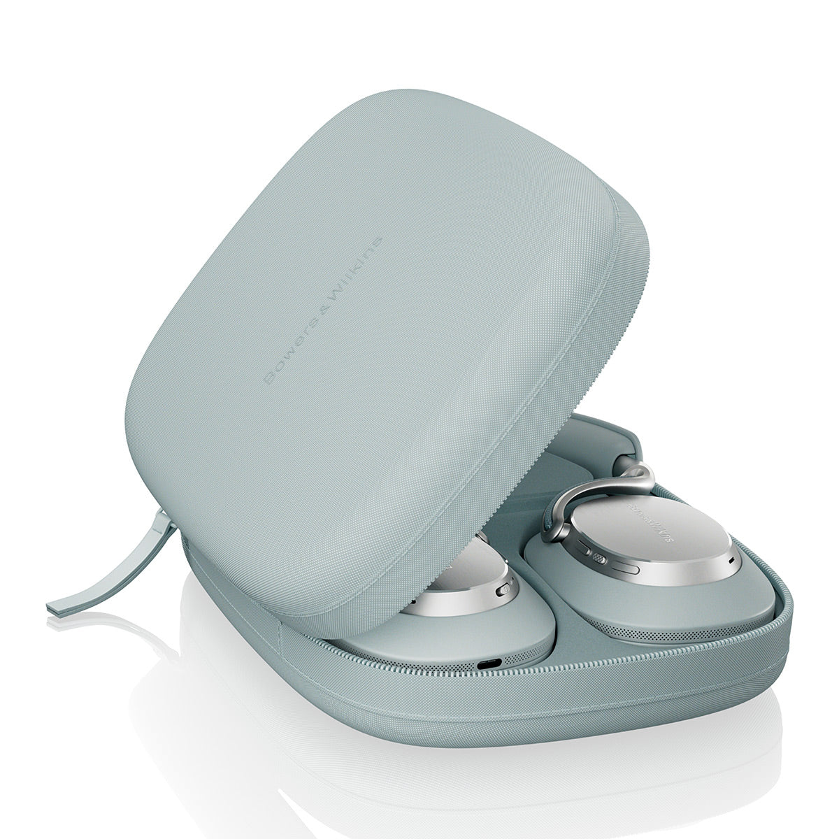 Bowers & Wilkins Px8 S2 Wireless Noise Canceling Bluetooth Headphones (Pearl Blue)