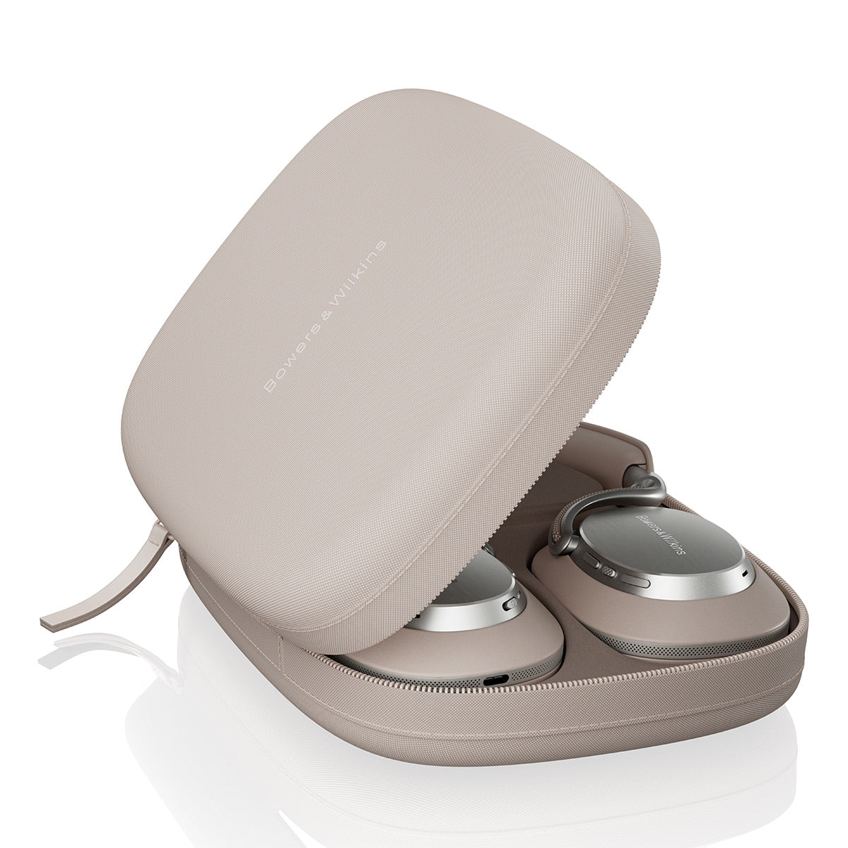 Bowers & Wilkins Px8 S2 Wireless Noise Canceling Bluetooth Headphones (Warm Stone)