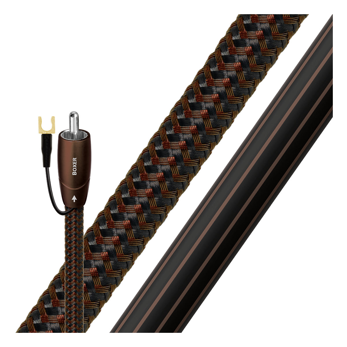 AudioQuest Boxer RCA Male to RCA Male Subwoofer Cable - 65.6 ft. (20.0m)