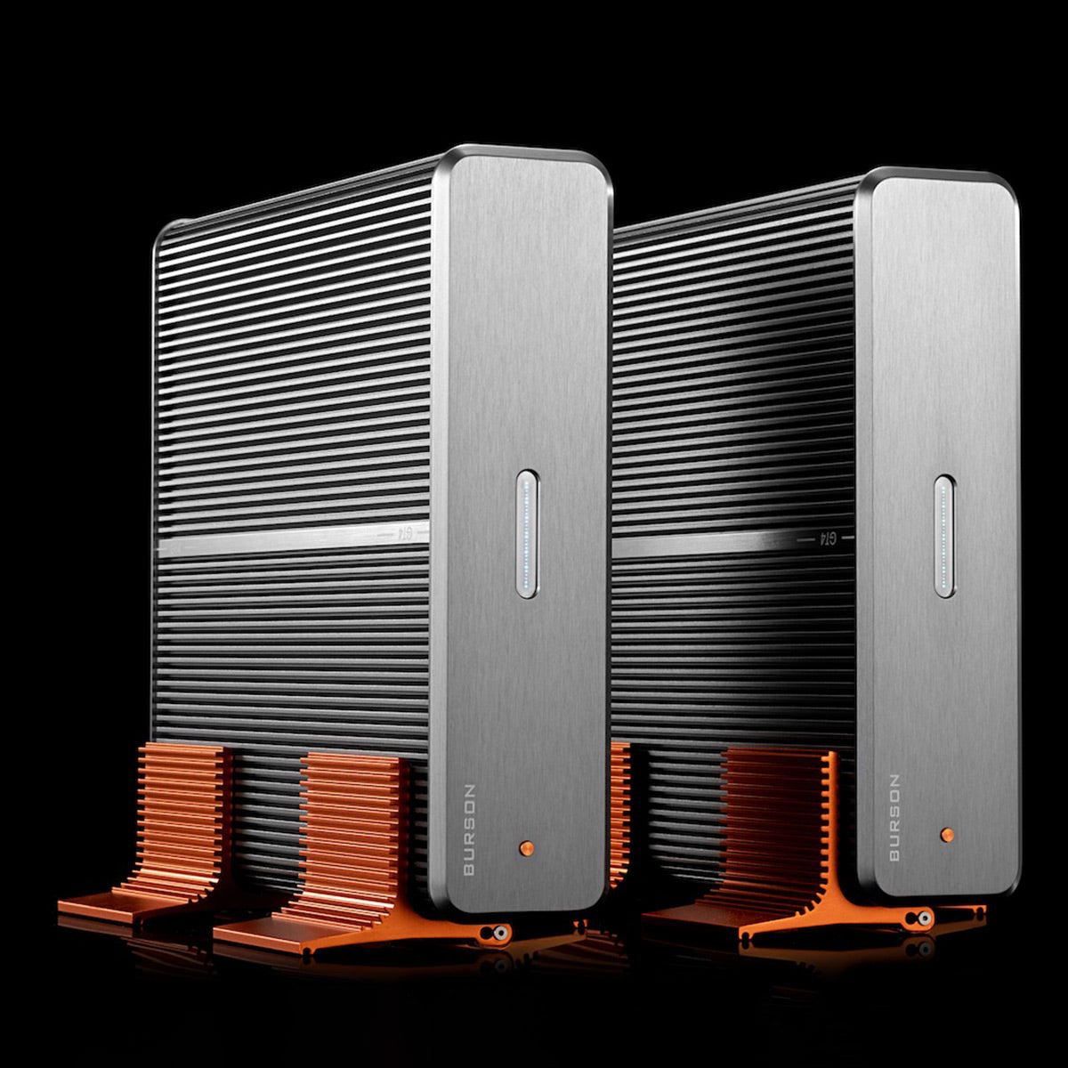 Burson Audio Cool Stand Vertical Amplifier Stand for GT Series (Copper Gold)