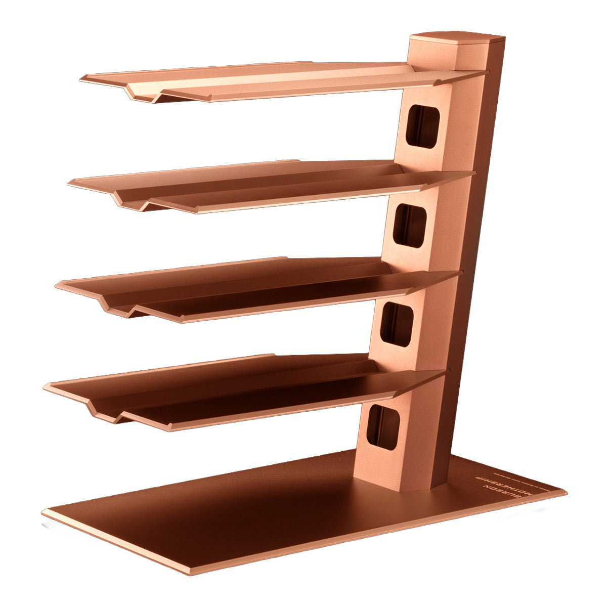 Burson Audio Mothership Equipment Stand - 4 Levels (Copper Gold)