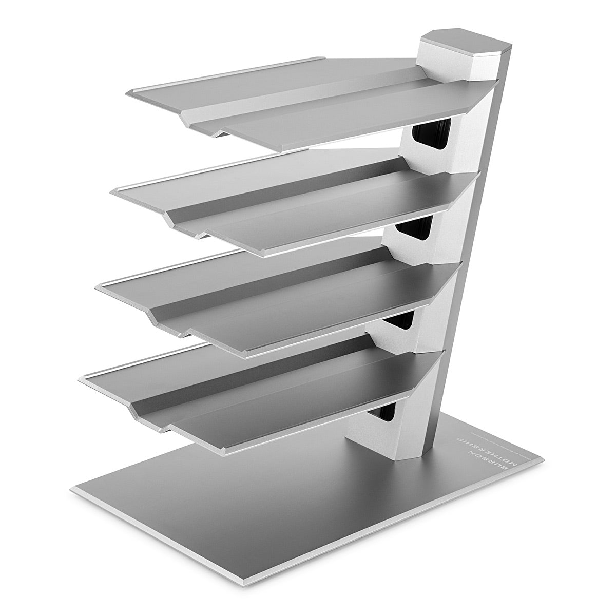 Burson Audio Mothership Equipment Stand - 4 Levels (Silver)
