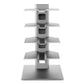 Burson Audio Mothership Equipment Stand - 4 Levels (Silver)