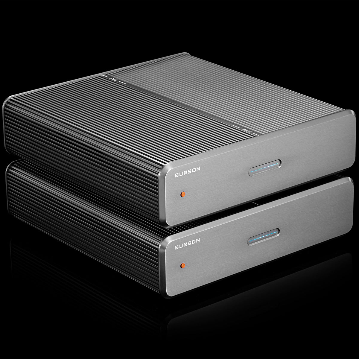 Burson Audio Timekeeper GT4 Balanced Monoblock Power Amplifiers with Super Charger PSUs - Standard (Pair)