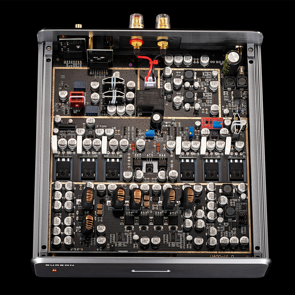 Burson Audio Timekeeper GT4 Balanced Monoblock Power Amplifiers with Super Charger PSUs - Standard (Pair)