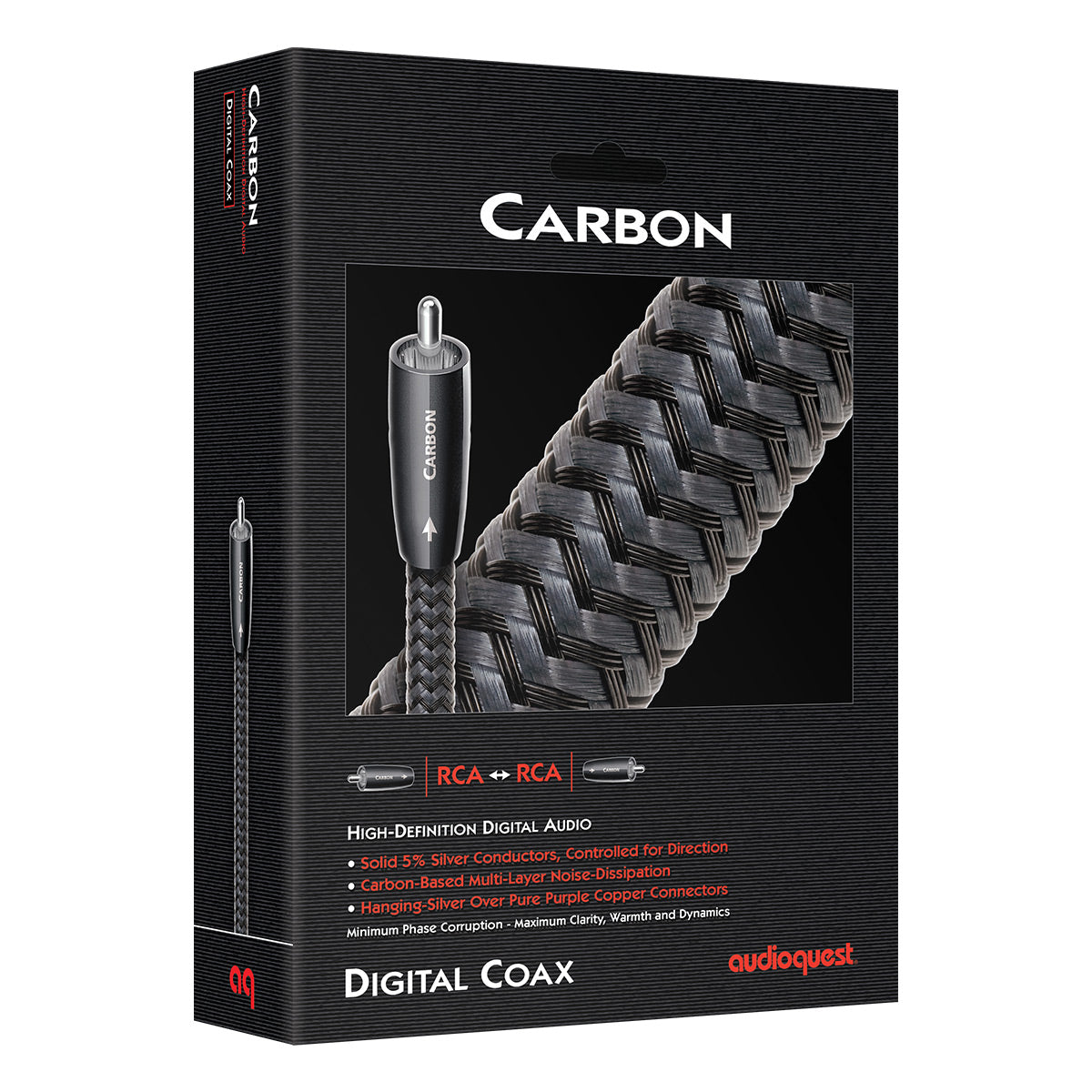AudioQuest Carbon Digital Coax Audio Cable (9.84 ft.)
