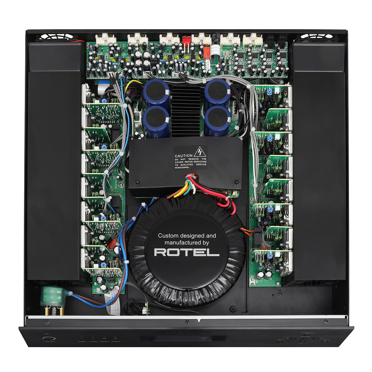Rotel C8+ Multi-Channel Amplifier (Black)