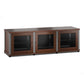 Salamander Designs Synergy 237 Triple AV Cabinet (American Cherry with Aluminum Posts)