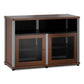 Salamander Designs Synergy 329 Twin AV Cabinet (American Cherry with Aluminum Posts)