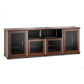 Salamander Designs Synergy 345 Quad AV Cabinet (American Cherry with Aluminum Posts)