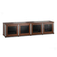 Salamander Designs Synergy 247 Quad AV Cabinet (Cherry with Aluminum Posts)