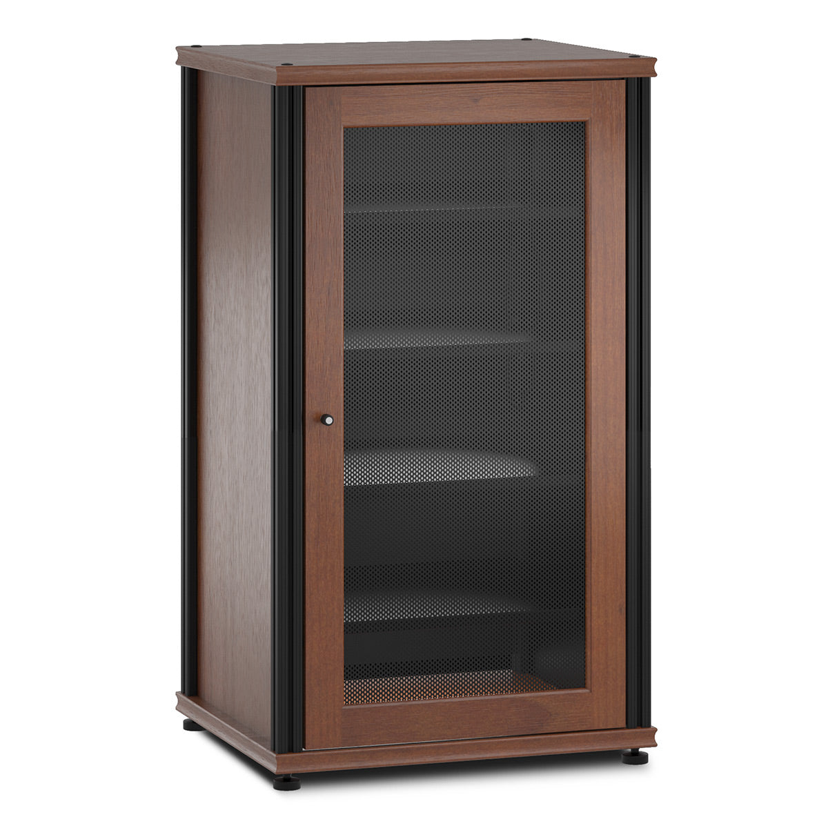 Salamander Designs Synergy 402 AV Cabinet (American Cherry with Black Posts)
