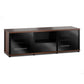 Salamander Designs Synergy 236 Triple AV Cabinet (American Cherry with Black Glass & Black Posts)