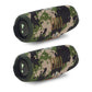 JBL Charge 5 Portable Waterproof Bluetooth Speaker with Powerbank - Pair (Camo/Camo)