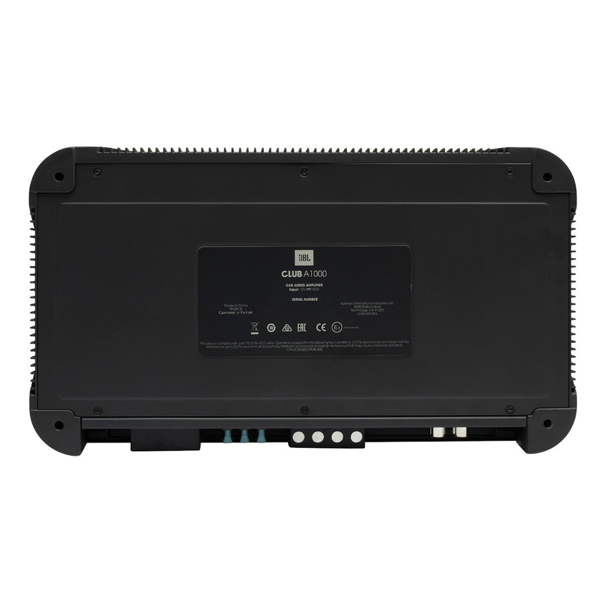 JBL Club 1000AM 1000-Watt @ 2 Ohms Class D Subwoofer Amplifier with Remote Level Control