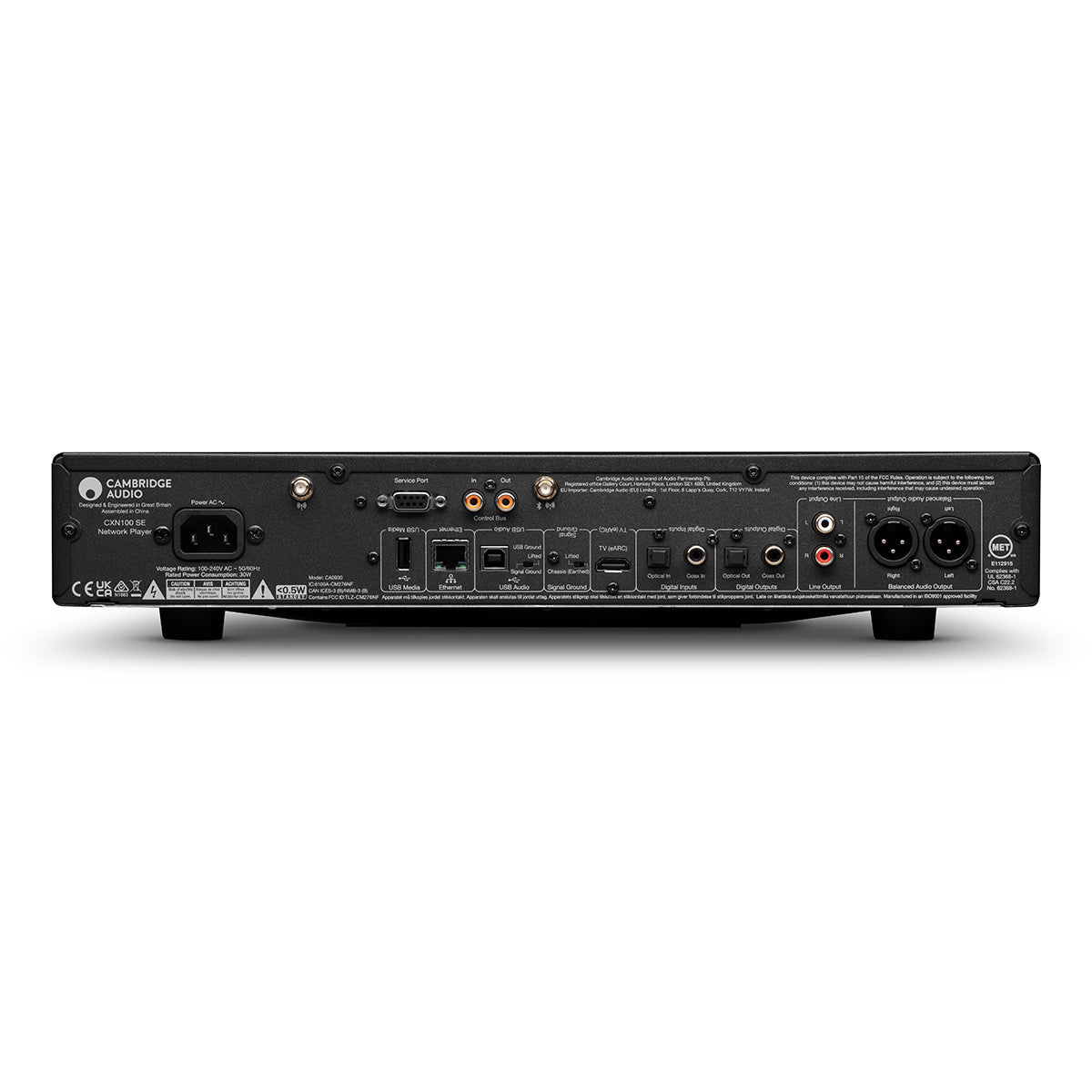 Cambridge Audio CXN100 SE Network Music Streamer (Lunar Grey)