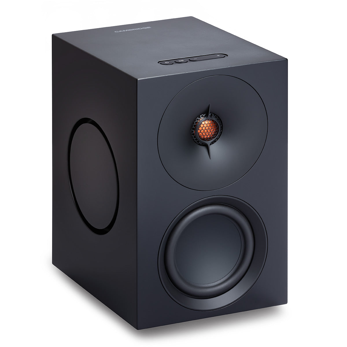 Cambridge Audio L/R M Compact Wireless Active Stereo Speakers - Pair (Black)