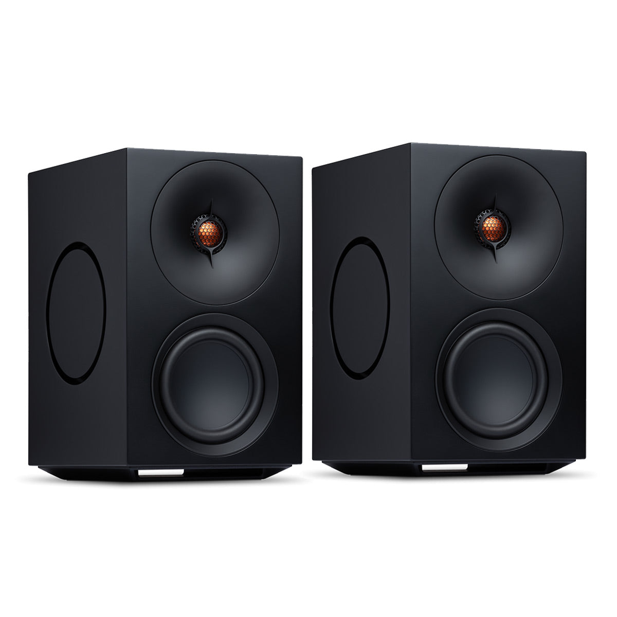Cambridge Audio L/R M Compact Wireless Active Stereo Speakers - Pair (Black)