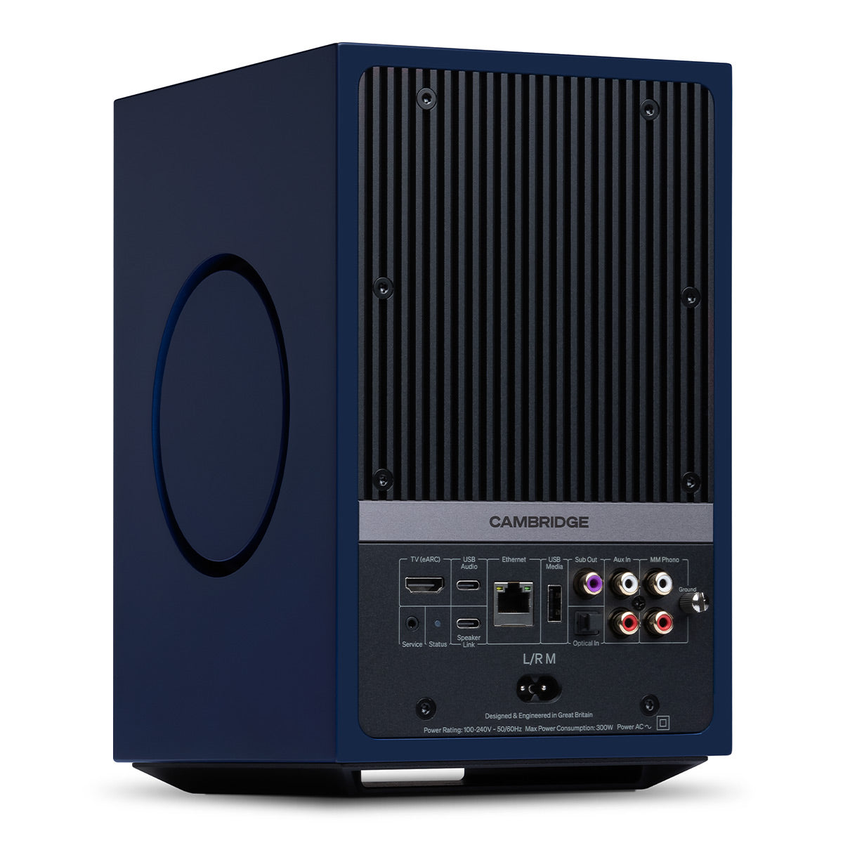 Cambridge Audio L/R M Compact Wireless Active Stereo Speakers - Pair (Blue)