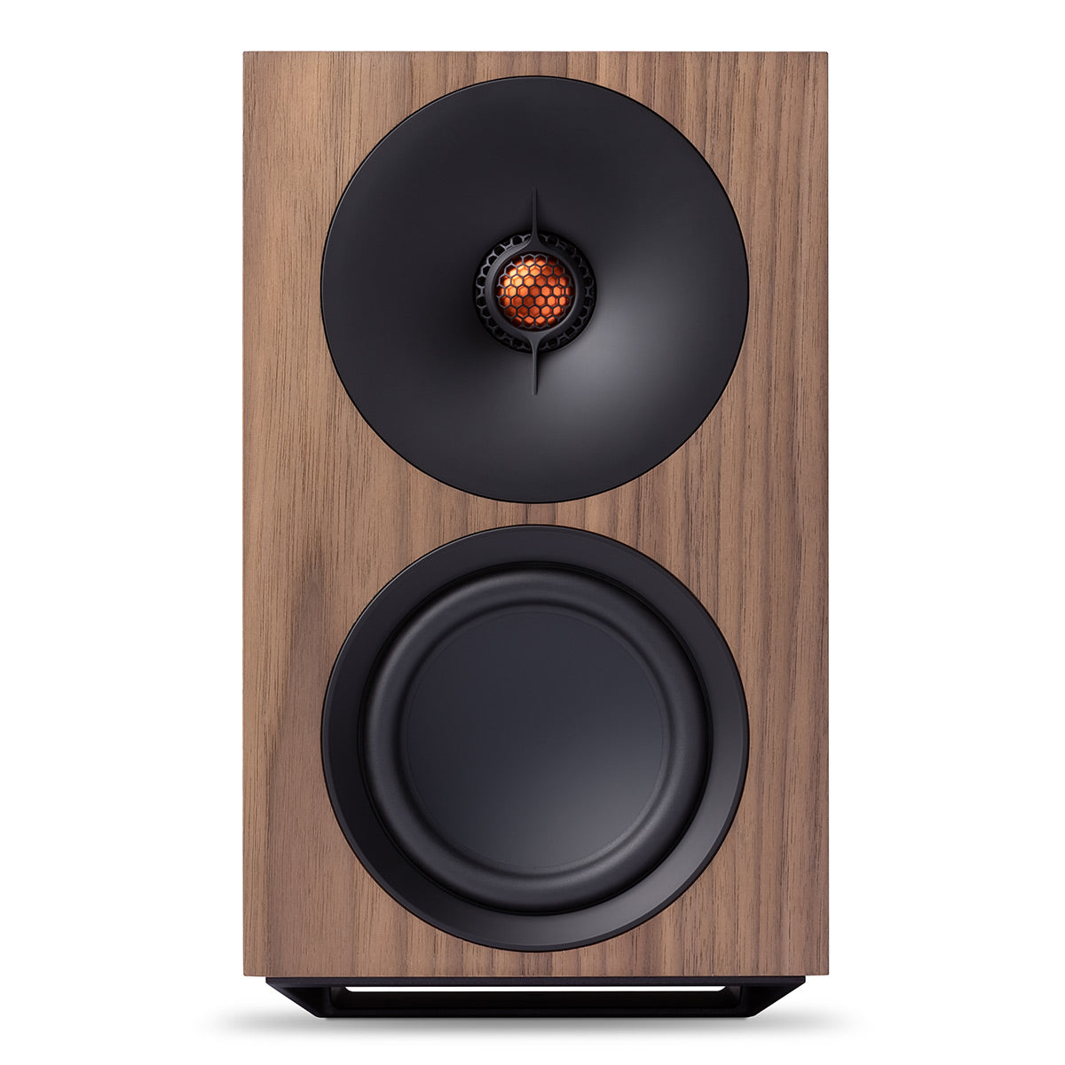 Cambridge Audio L/R M Compact Wireless Active Stereo Speakers - Pair (Walnut)