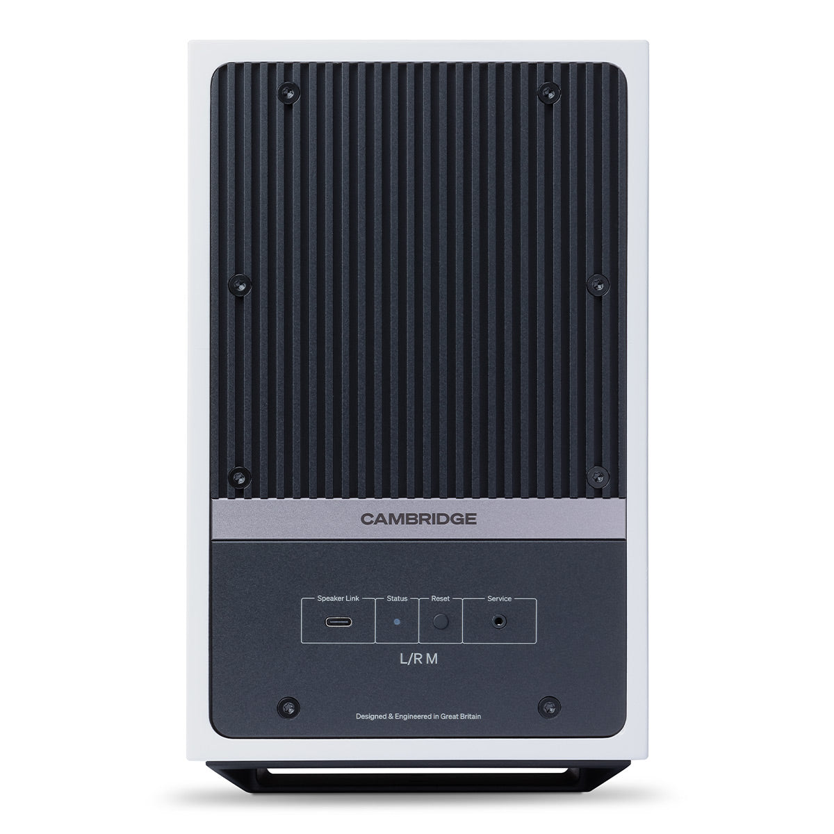 Cambridge Audio L/R M Compact Wireless Active Stereo Speakers - Pair (White)