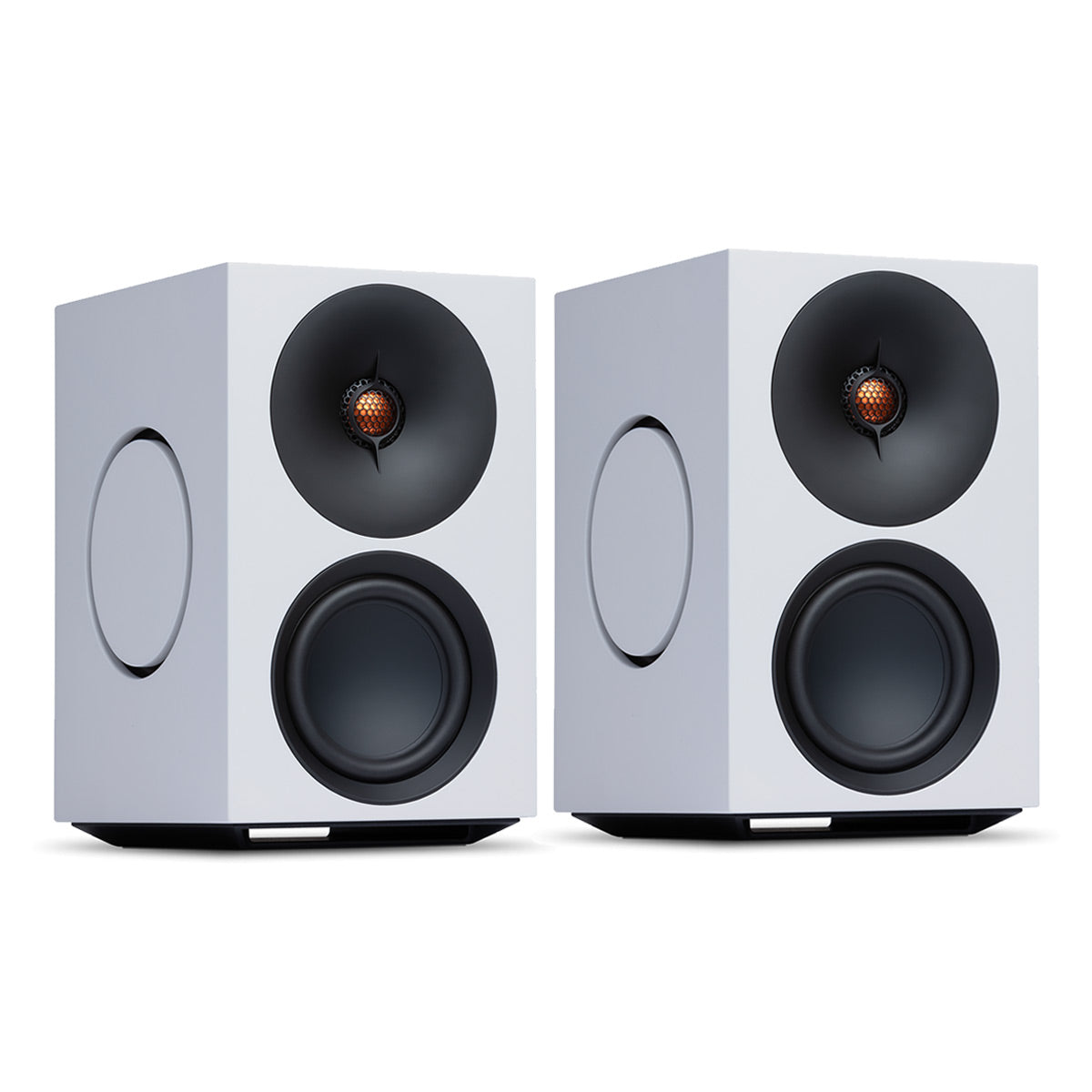Cambridge Audio L/R M Compact Wireless Active Stereo Speakers - Pair (White)