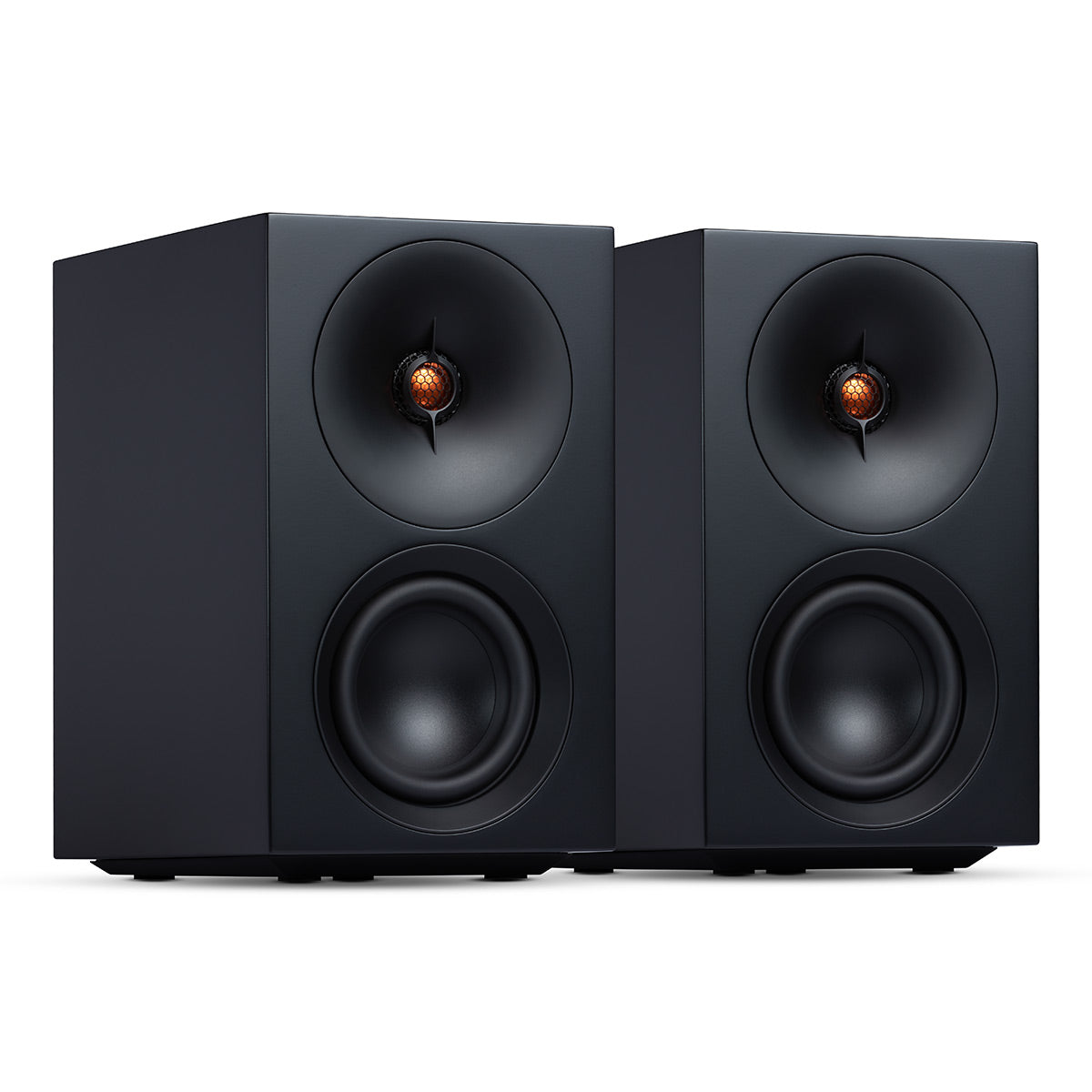 Cambridge Audio L/R S Ultra Compact Wireless Active Stereo Speakers - Pair (Black)