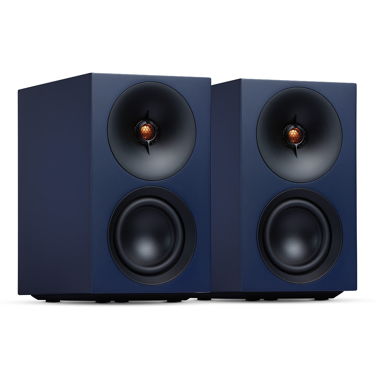 Cambridge Audio L/R S Ultra Compact Wireless Active Stereo Speakers - Pair (Blue)