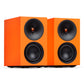 Cambridge Audio L/R S Ultra Compact Wireless Active Stereo Speakers - Pair (Orange)