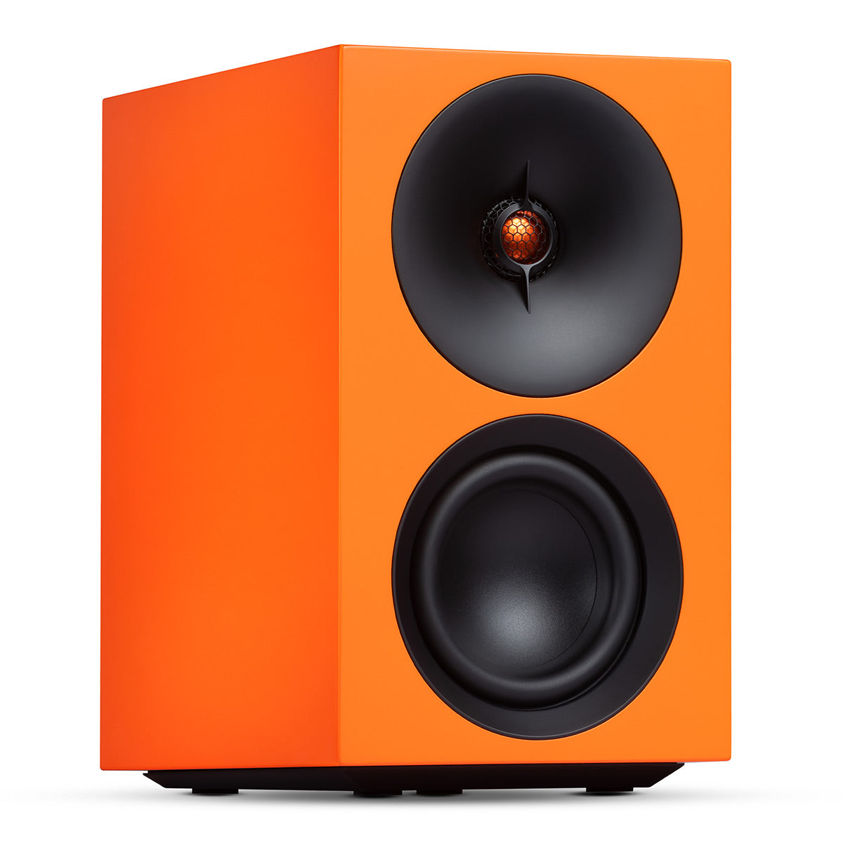 Cambridge Audio L/R S Ultra Compact Wireless Active Stereo Speakers - Pair (Orange)