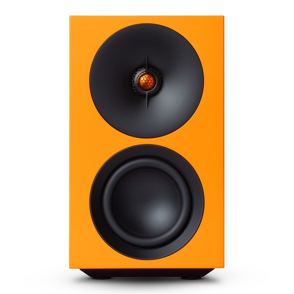 Cambridge Audio L/R S Ultra Compact Wireless Active Stereo Speakers - Pair (Orange)