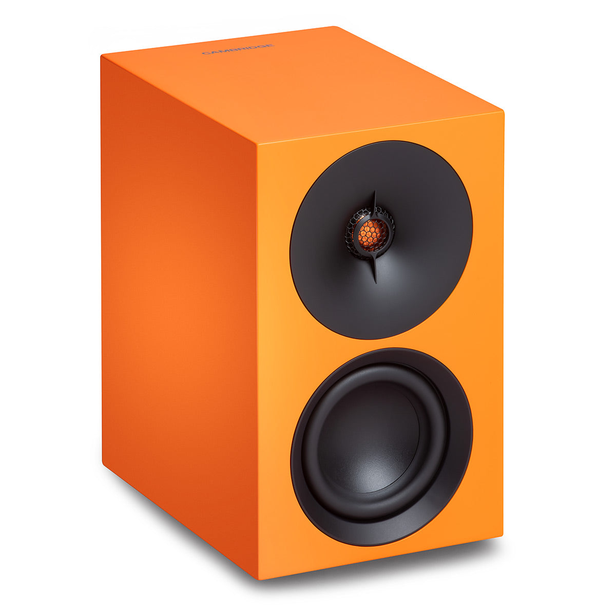 Cambridge Audio L/R S Ultra Compact Wireless Active Stereo Speakers - Pair (Orange)