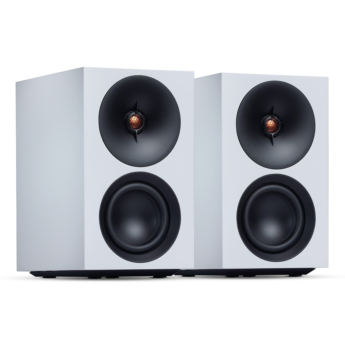 Cambridge Audio L/R S Ultra Compact Wireless Active Stereo Speakers - Pair (White)