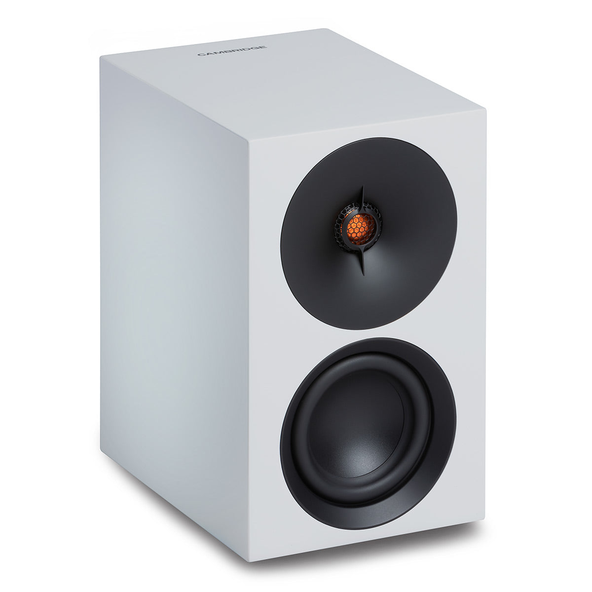 Cambridge Audio L/R S Ultra Compact Wireless Active Stereo Speakers - Pair (White)
