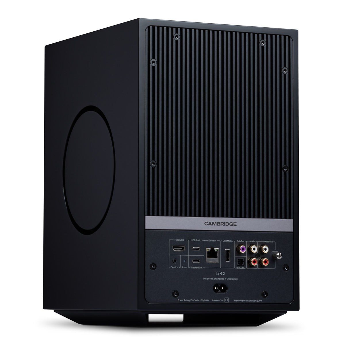Cambridge Audio L/R X Wireless Active Stereo Speakers - Pair (Black)