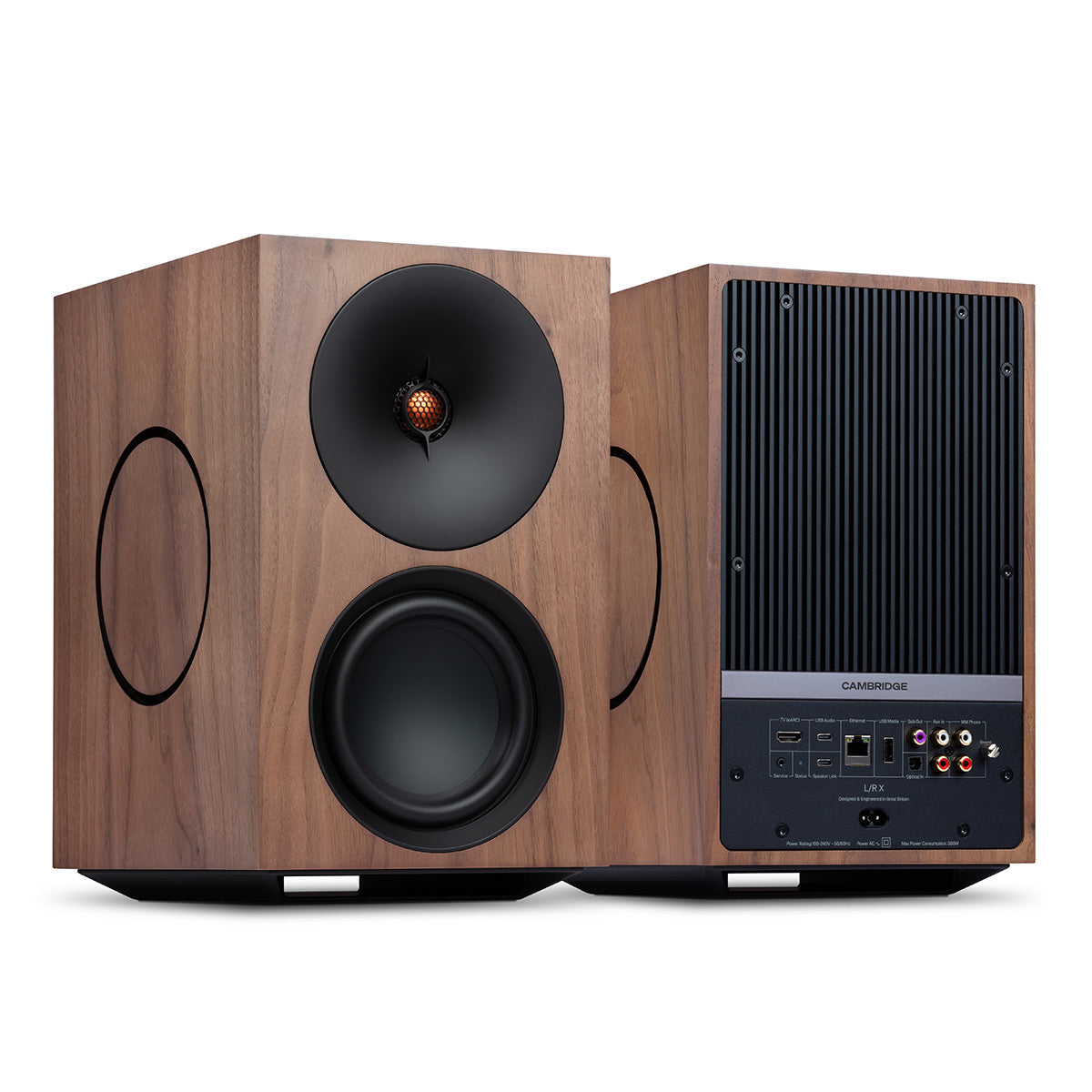 Cambridge Audio L/R X Wireless Speaker System (Walnut)