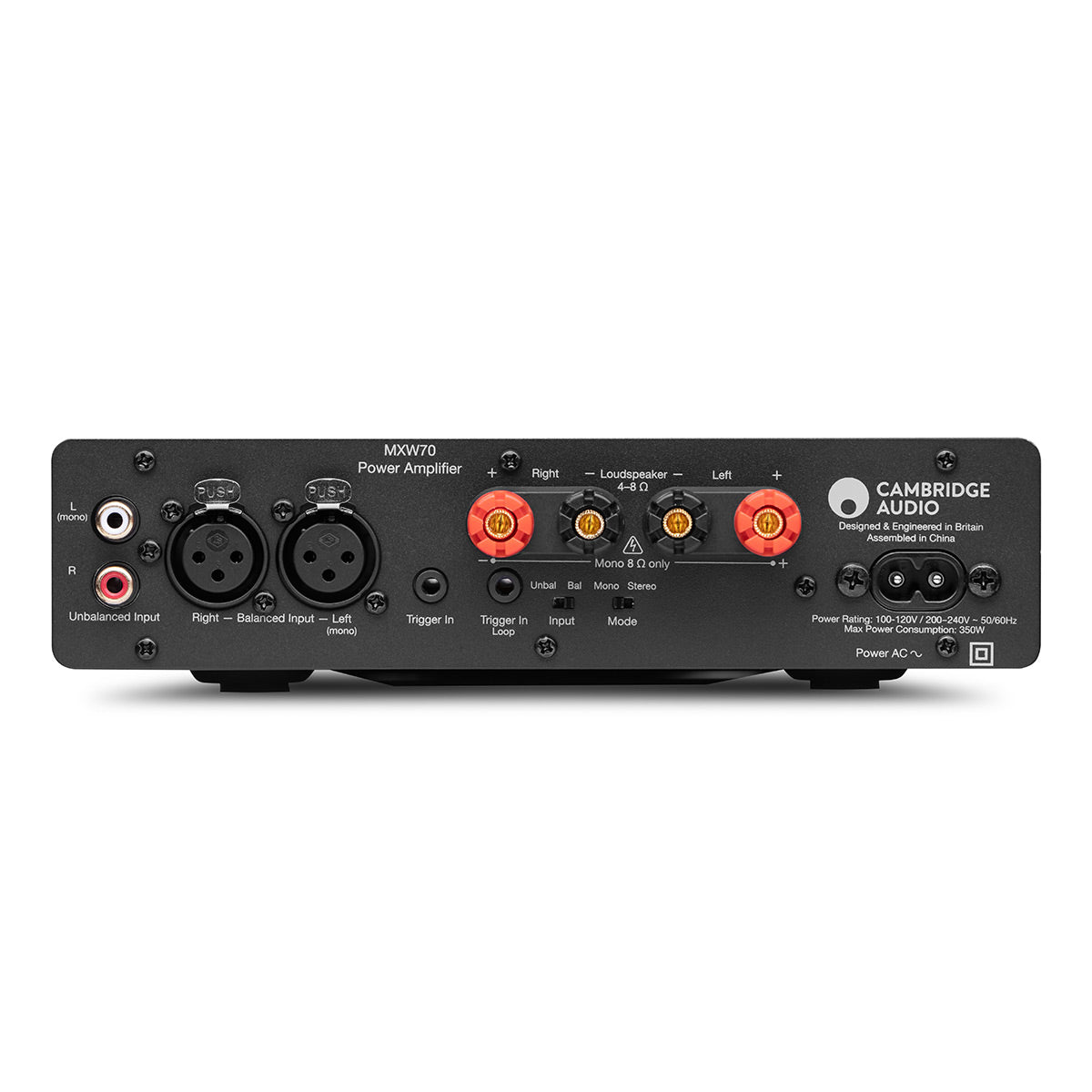 Cambridge Audio MXW70 Stereo Power Amplifier (Lunar Grey)