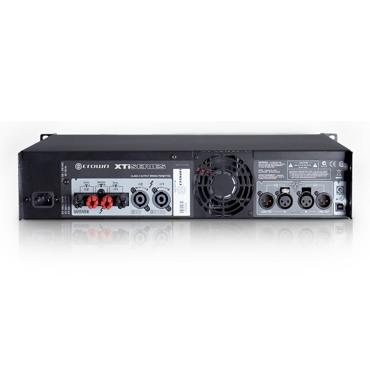 Crown XTI 2002 2 x 800W Power Amplifier