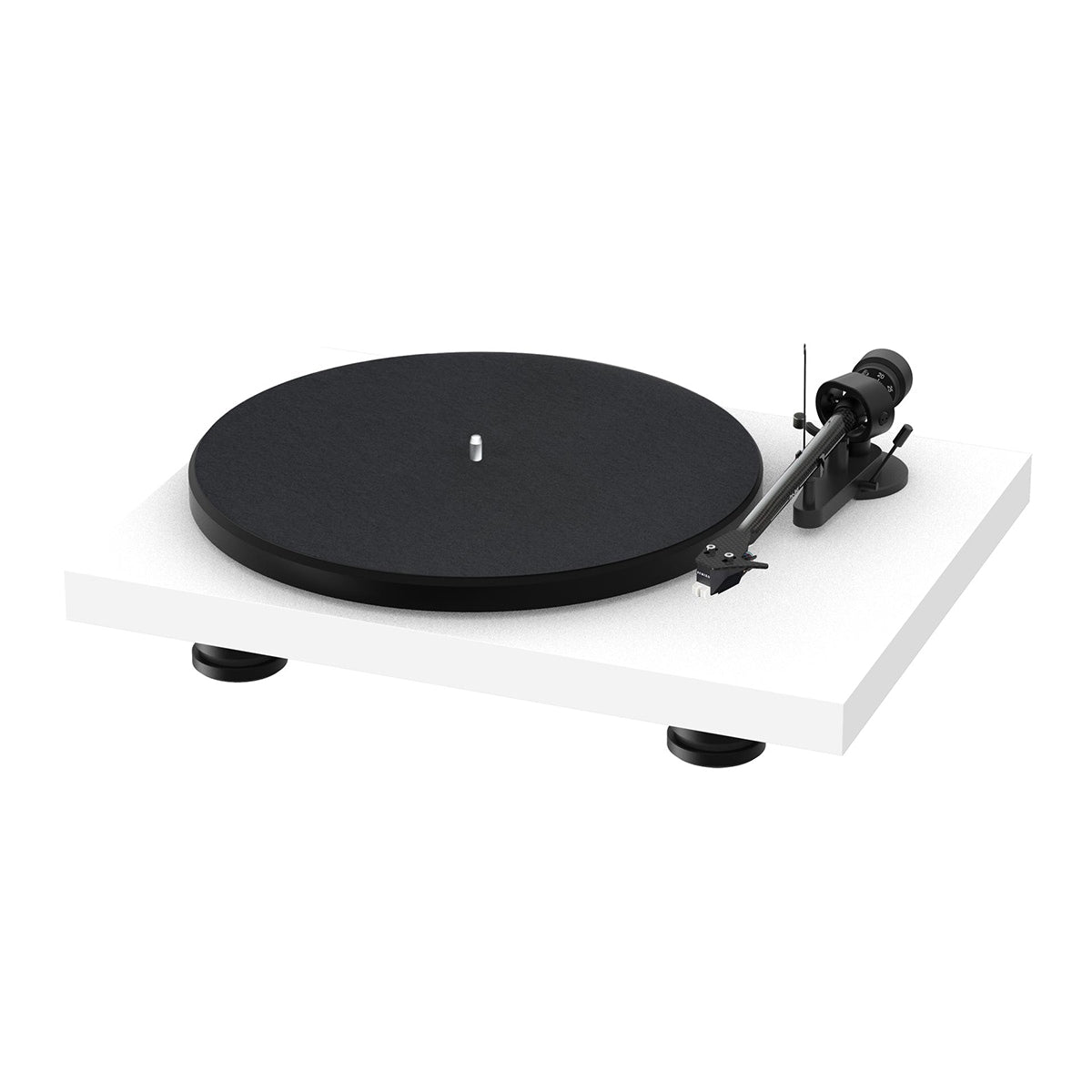 Pro-Ject Debut Carbon Evolution with Sumiko Rainier (Satin White)