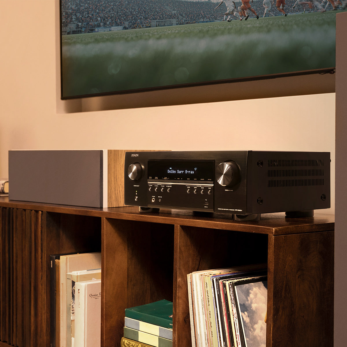Denon AVR-S980H 7.2 Channel 8K Home Theater Receiver with Dolby Atmos & HEOS Built-In