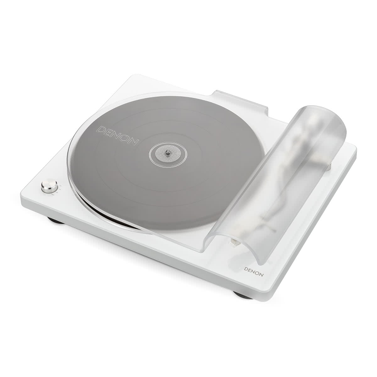 Denon Hi-Fi Turntable with Speed Auto Sensor (White)