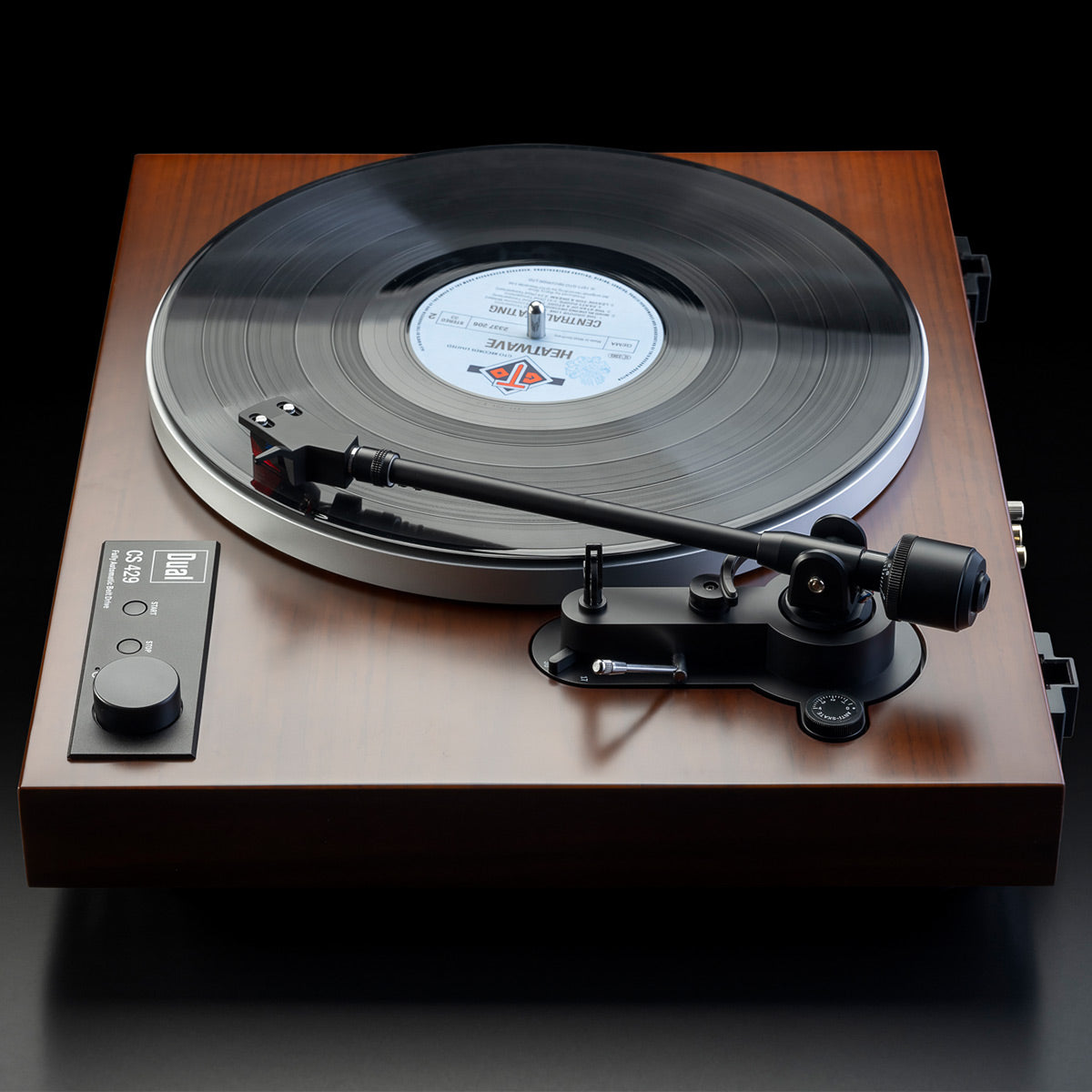 Dual CS 429 Fully Automatic 3-Speed Turntable (Walnut)