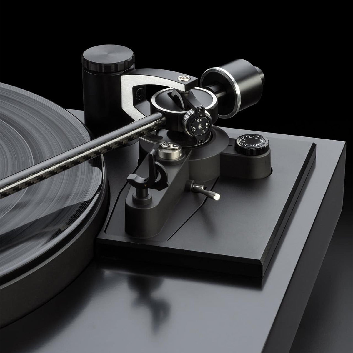 Dual CS 718Q Reference Manual Direct Drive Turntable (Black)