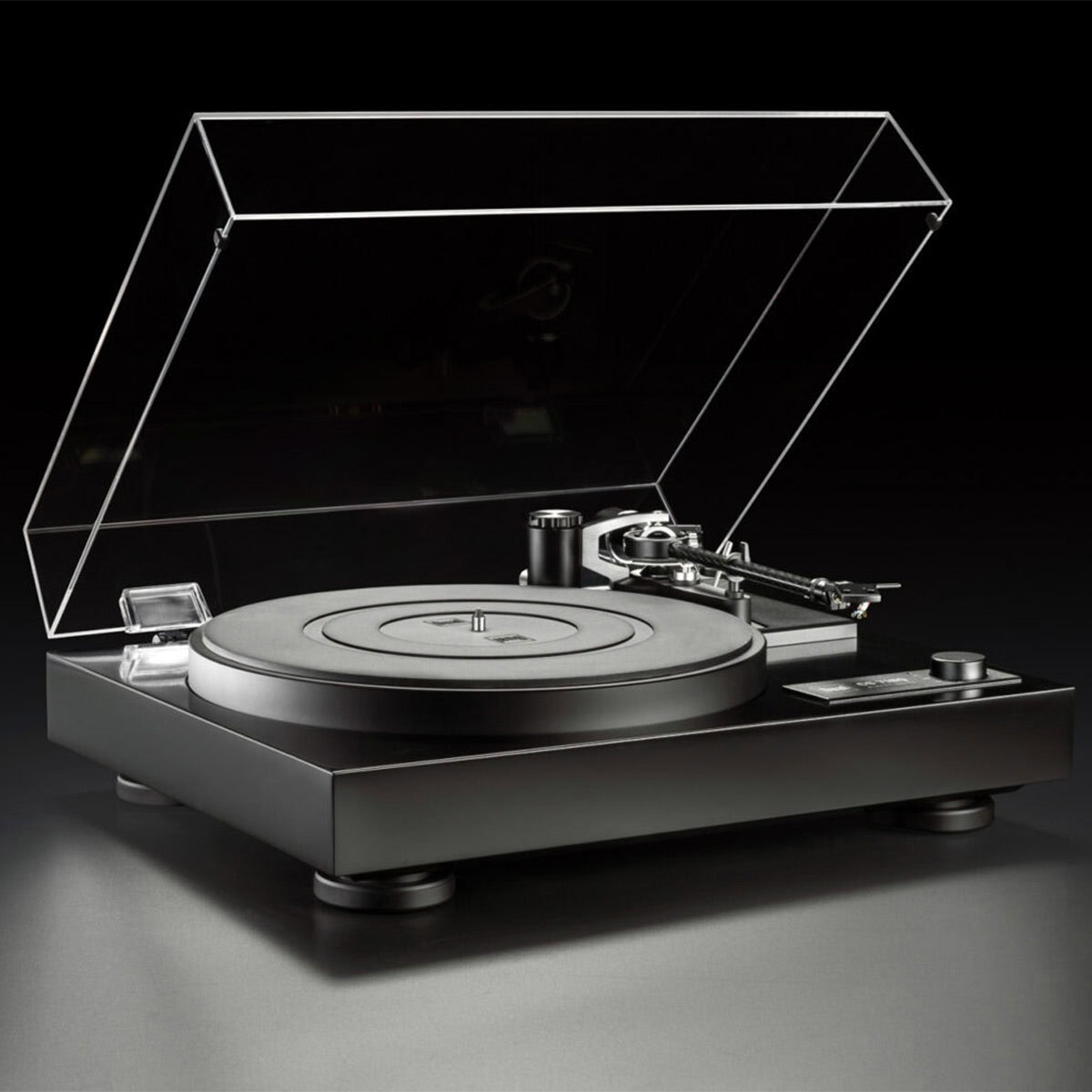 Dual CS 718Q Reference Manual Direct Drive Turntable (Black)