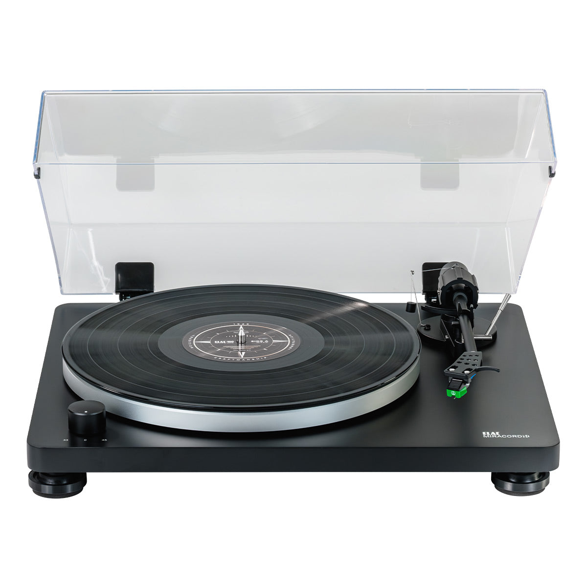 ELAC Miracord 40 Turntable with Audio-Technica AT95E MM Cartridge (Satin Black)