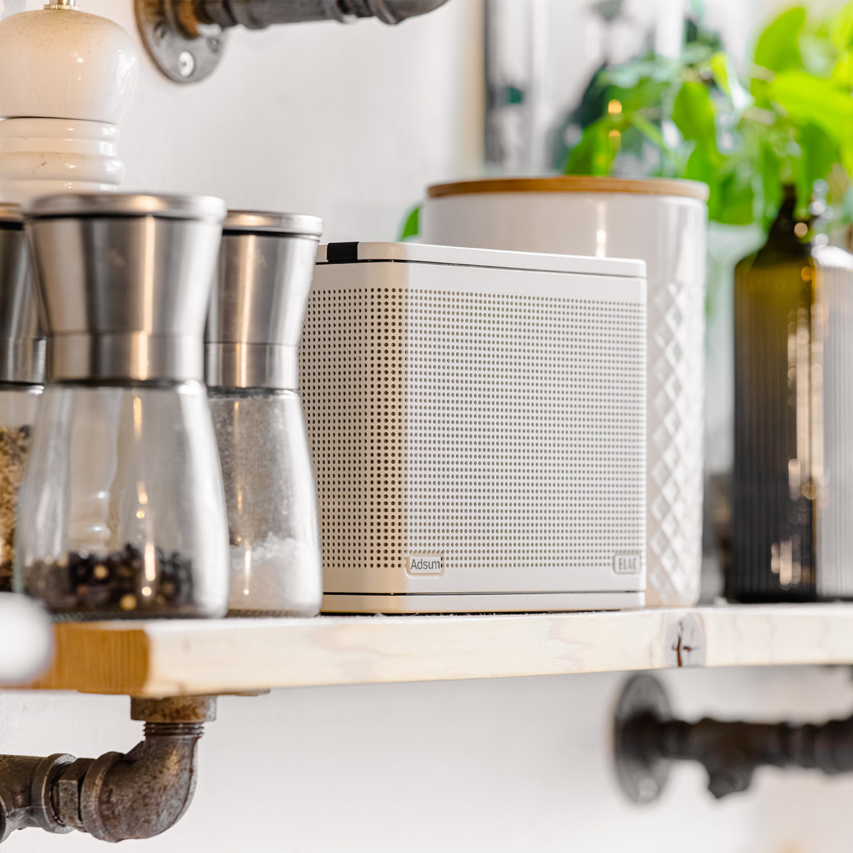 ELAC NAVA100 Portable Wireless Bluetooth Speaker (Adsum Cream)